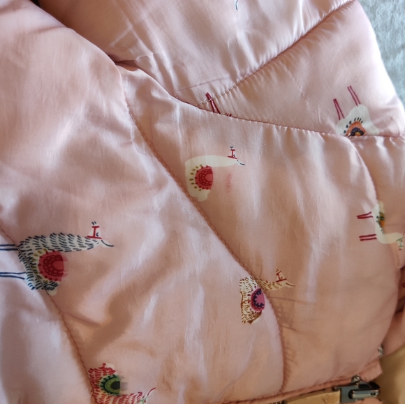 Zara Kids reversible llama puffer jacket, 2-3 years - Picture 5 of 6